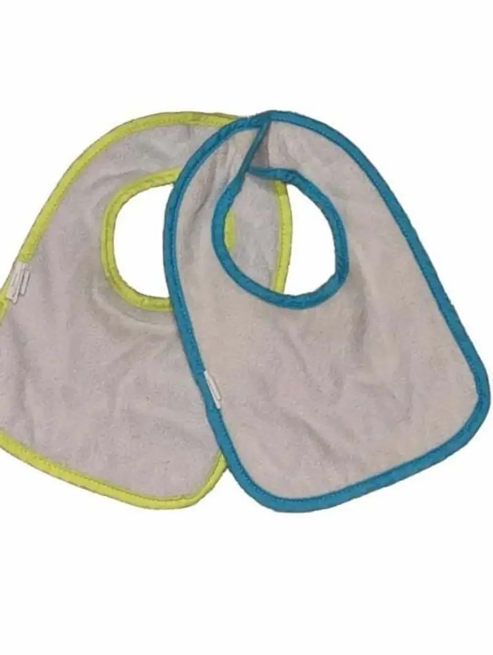 Lot of 2 Baby Bibs - Grandma Says I'm Perfect & Life is Good at Grandma's